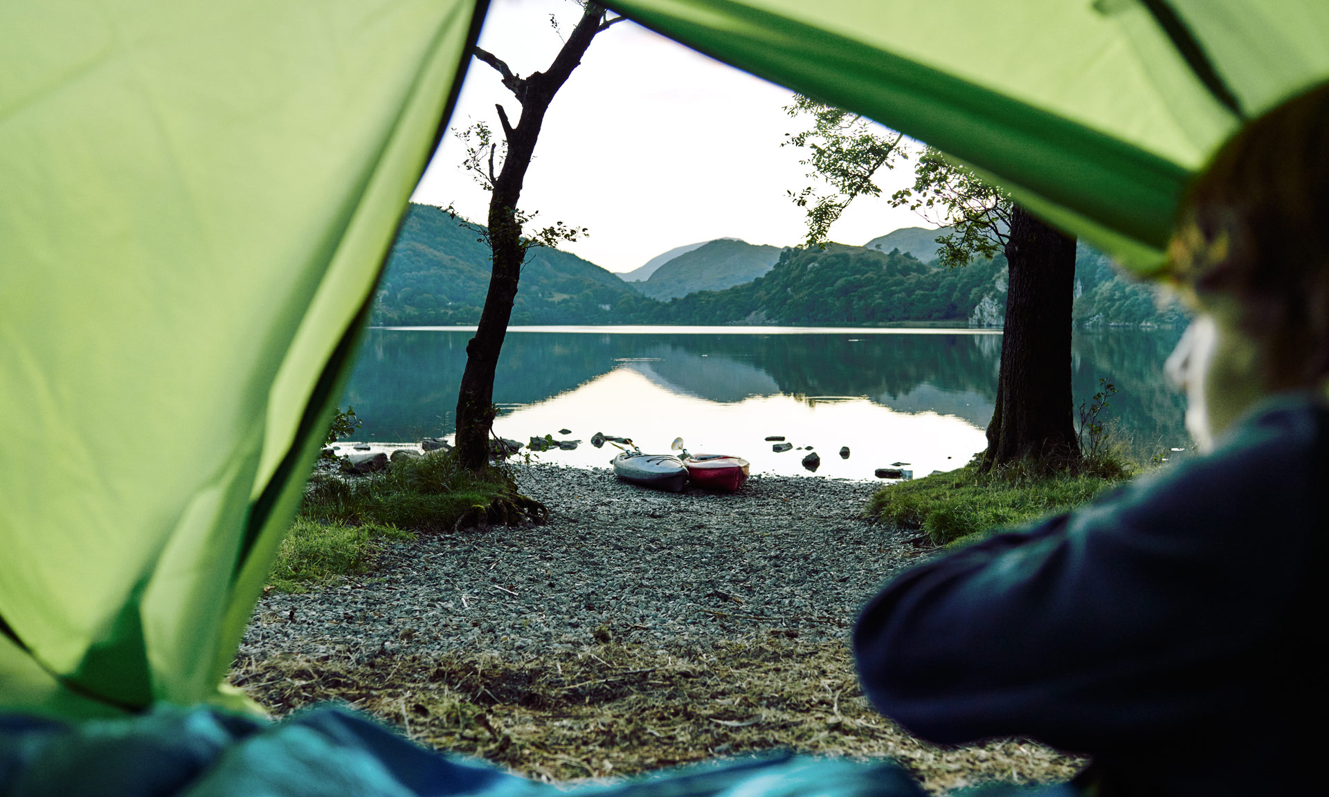 Camping at Nant Gwynant