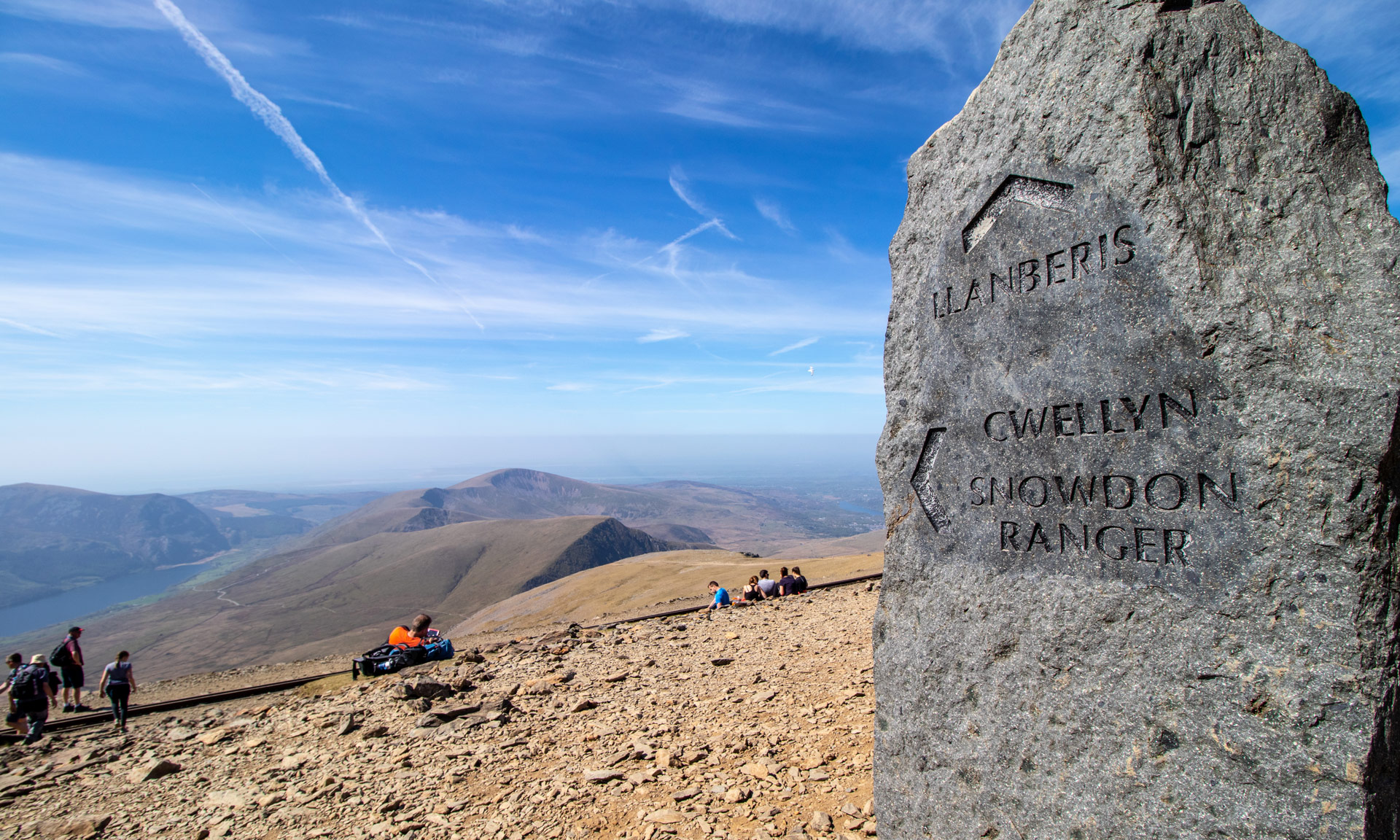 Climbing Snowdon Eryri National Park
