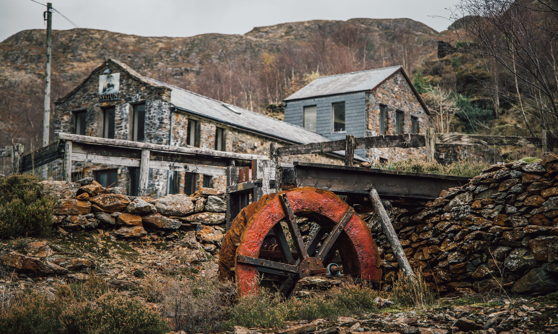 Sygun copper mine in Nant Gwynant