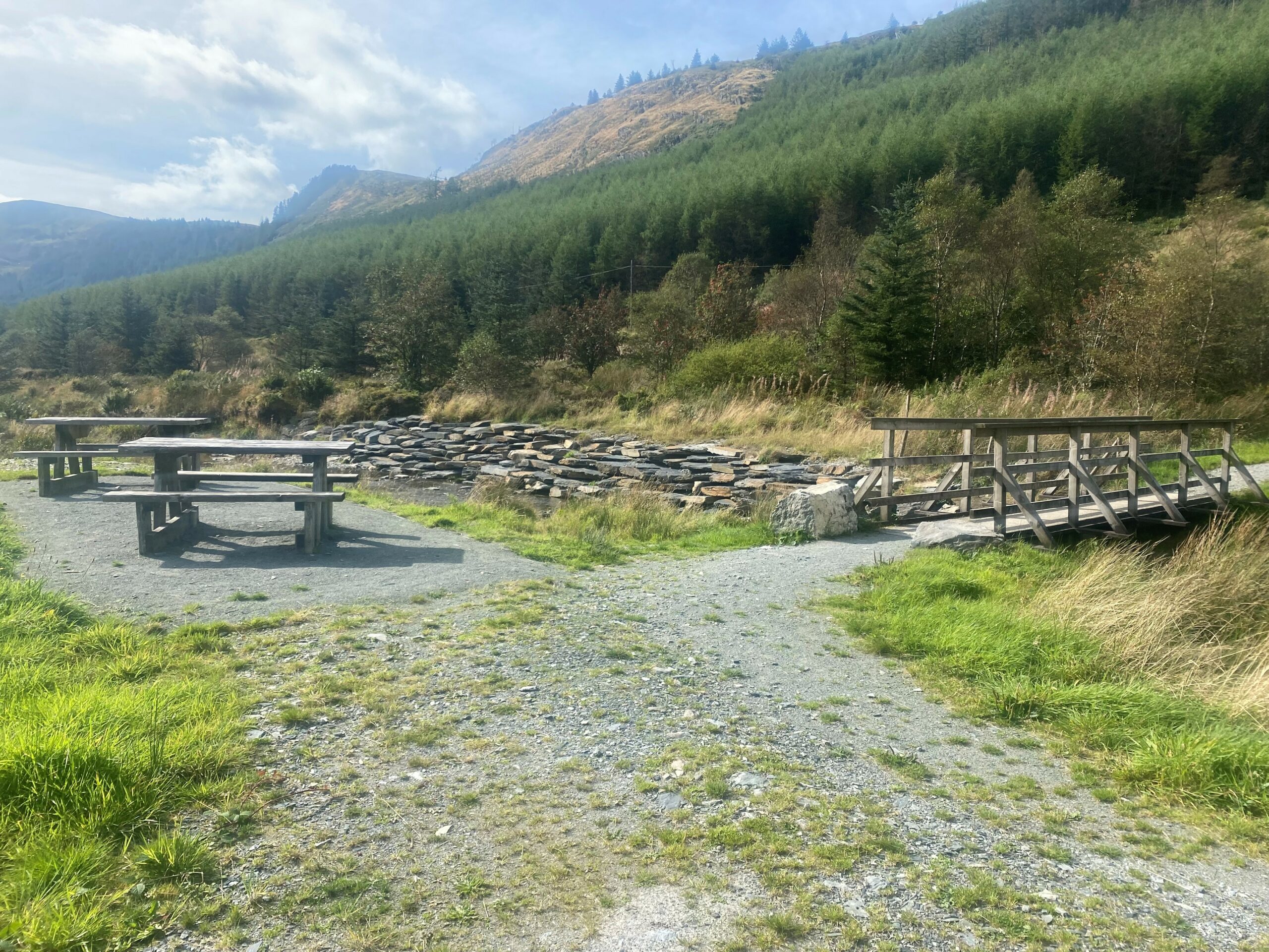 An image of a scenic landscape on one of our routes at Eryri National Park Authority