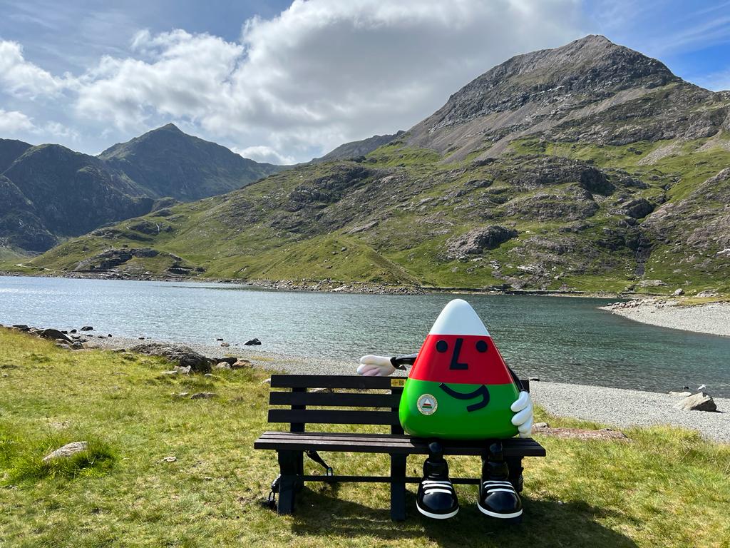 Mistar Urdd reaches dizzying heights to celebrate the Urdd’s centenary