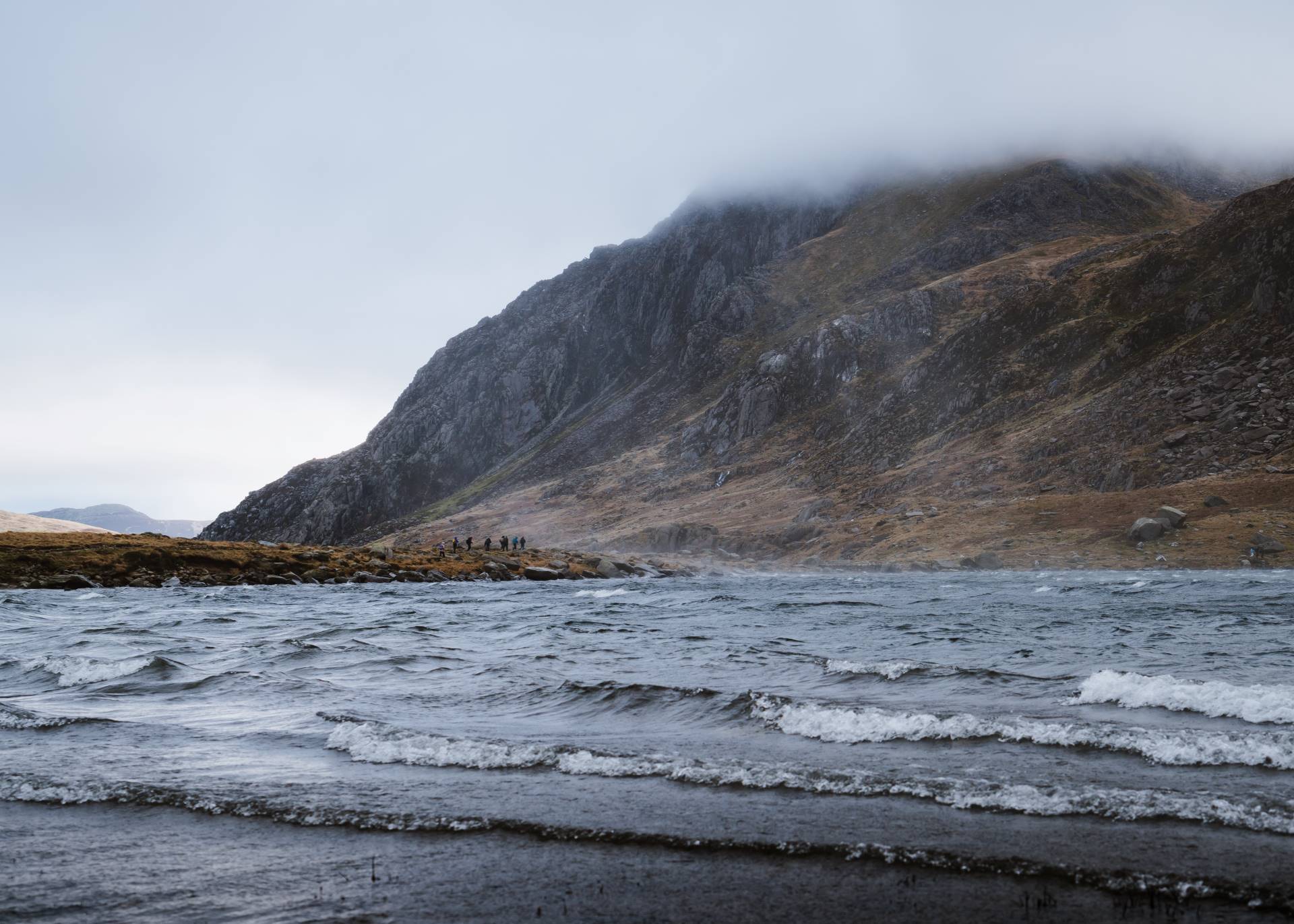 The glacial valley of Cwm Idwal is one of Eryri's most dramatic locations.