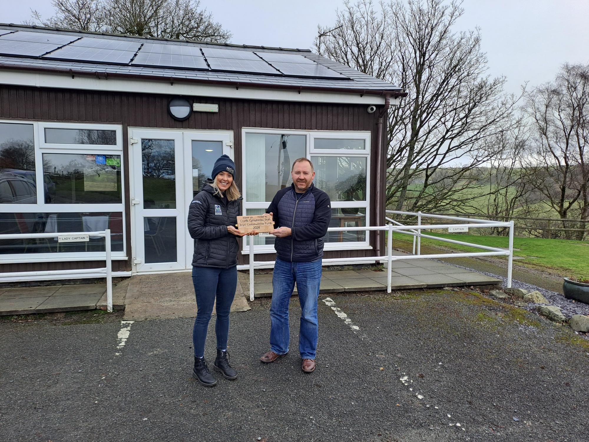 Solar panels for Bala Golf Club through the Eryri Communities Fund