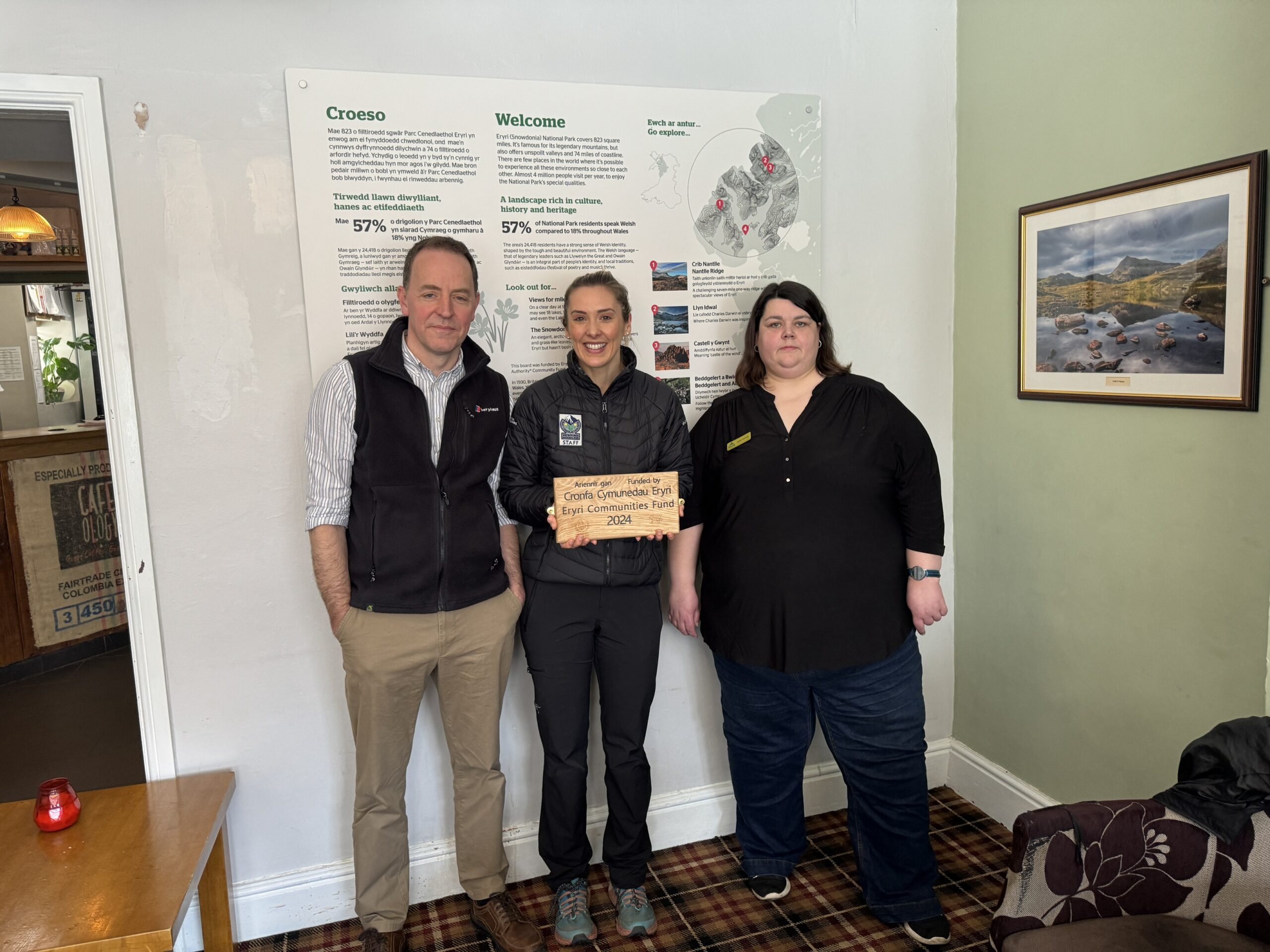 New interpretation boards at YHA hostels in Eryri