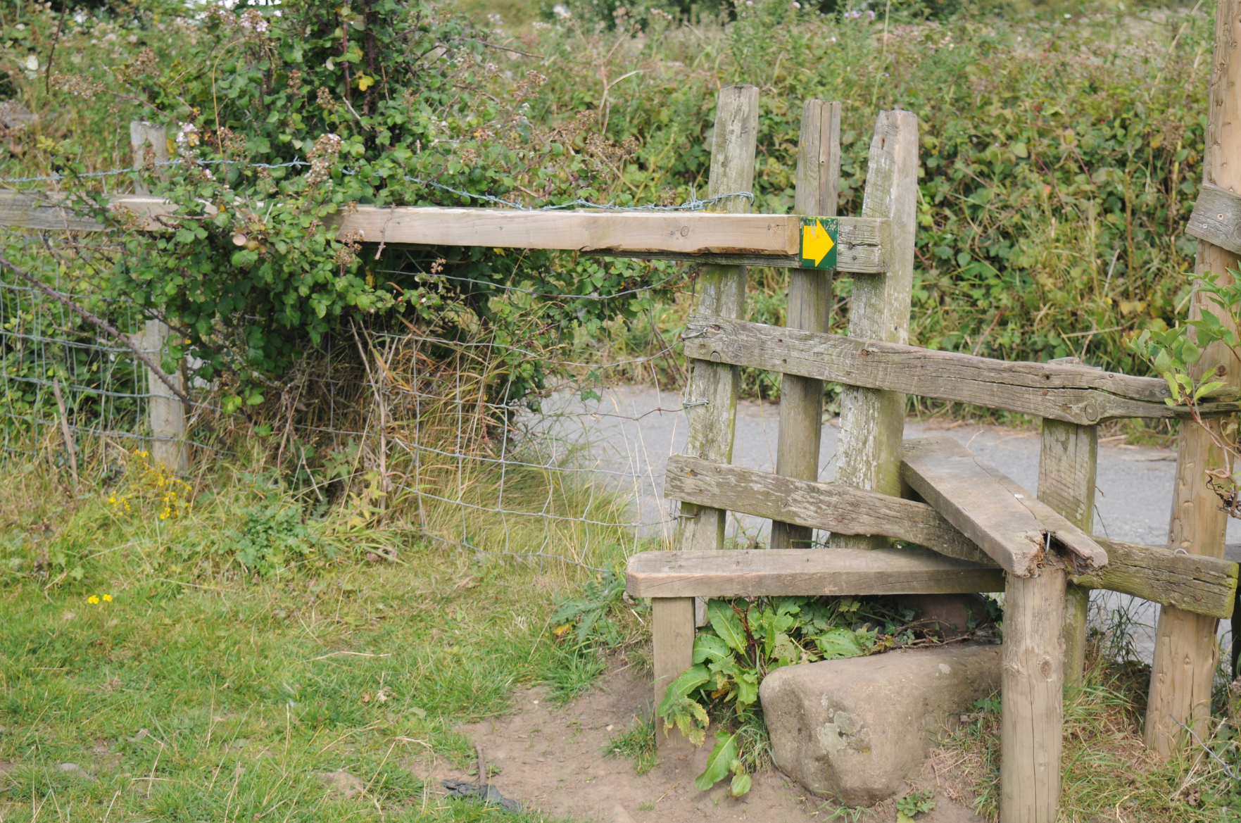 A broken stile