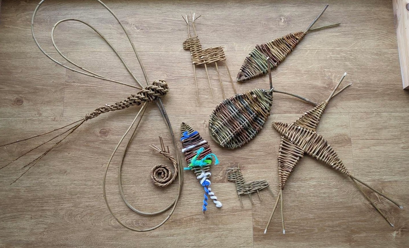 Children's workshop: Creating willow creatures with Helyg Lleu