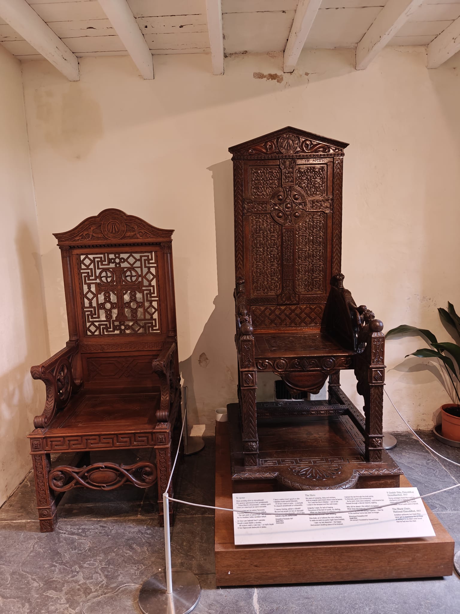 Discovery of Eugene Van Fleteren’s Second National Eisteddfod Chair to Go on Display at Yr Ysgwrn